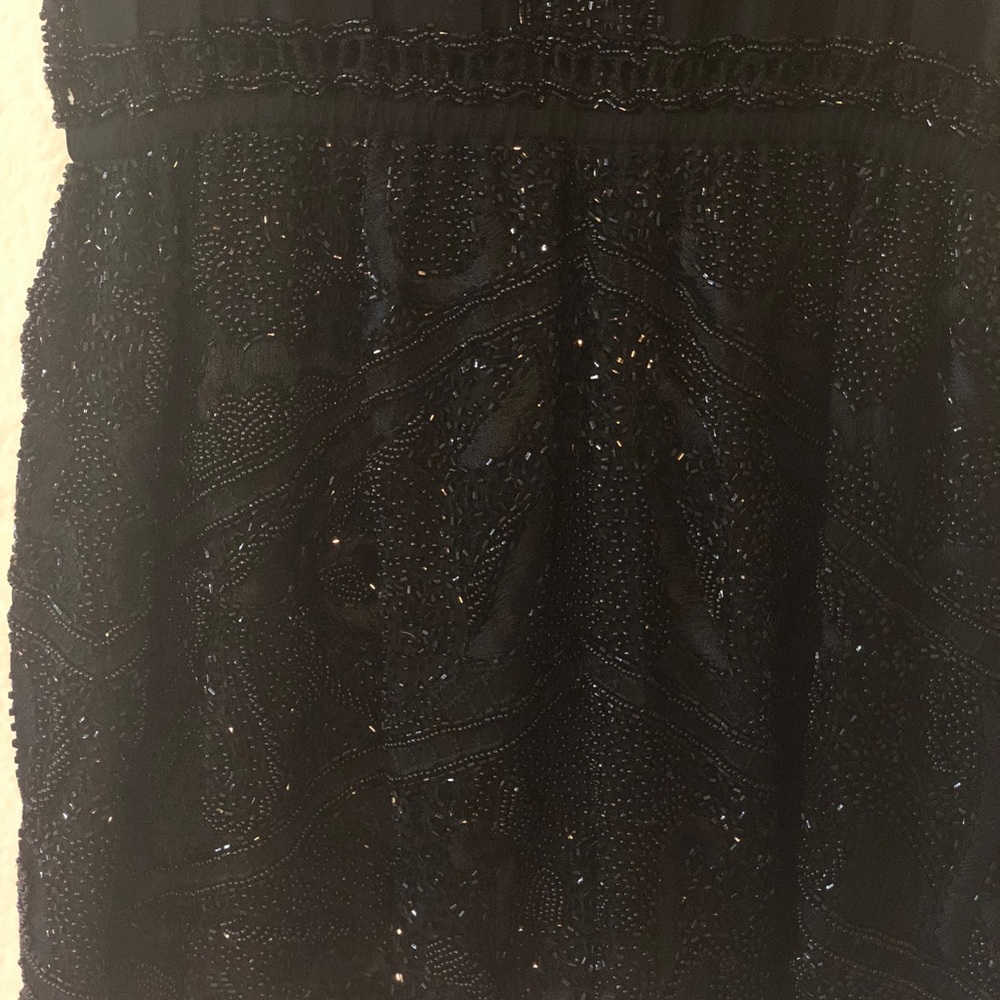Karina Grimaldi beaded Maca romper. XS. - Picture 3 of 6